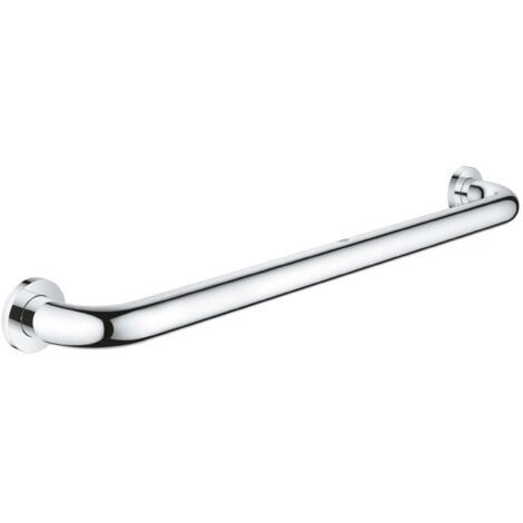 Poignée de baignoire 600 mm en métal chromé GROHE StarLight – Fixation dissimulée – Charge maximale 150 kg – 40794001