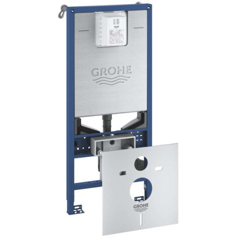 Grohe – Bâti-support WC suspendu avec réservoir 6-9L – Isolation acoustique – Compatible douchette – Installation simplifiée sur cloisons légères