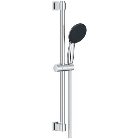 SET DE POMMEAU DE DOUCHE, BARRE ET FLEXIBLE, 3 JETS, CHROME GROHE 26032001