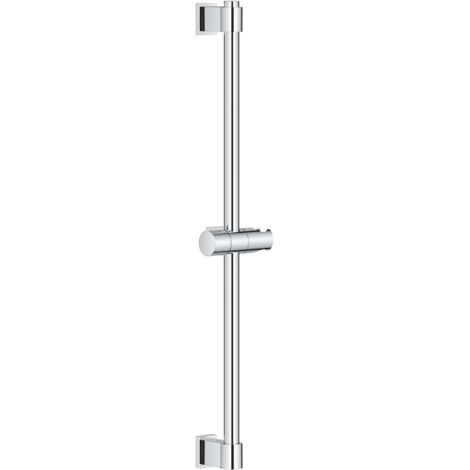 Grohe – Barre de douche 60 cm en métal chrome – Support réglable pour installation facile – Capacité de charge 20 kg – 27724001