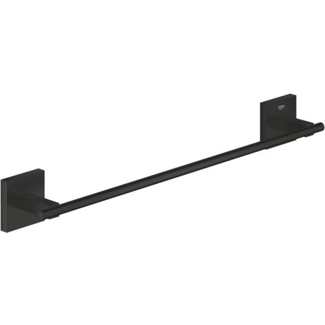 GROHE Start Cube Barre Porte-Serviettes Double 654 Mm – Chromé Brillant, Fixations Cachées, Installation Facile