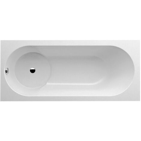Villeroy & Boch – Baignoire rectangulaire 170 x 75 cm – Quaryl® blanc – Droite et gauche – 125 L – UBQ170LIB2V01