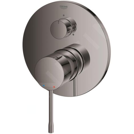 Grohe Essence mitigeur monocommande 3 sorties avec inverseur, gris (G24092A01)