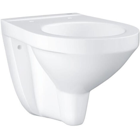 Grohe – Cuvette WC suspendue sans bride – Porcelaine vitrifiée blanche – Sortie horizontale – Volume de chasse 3/6 L – 39491000