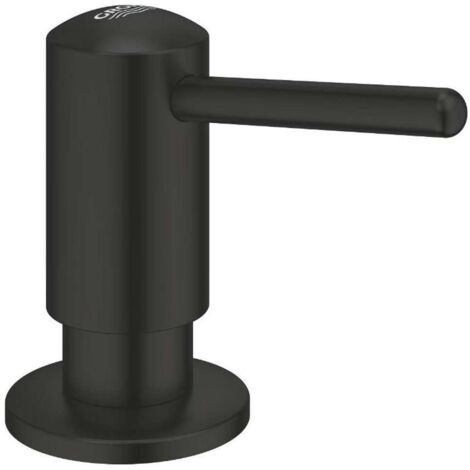 Contemporary distributeur de savon liquide 500 ml, noir mat (G1021652430) (1/3)
