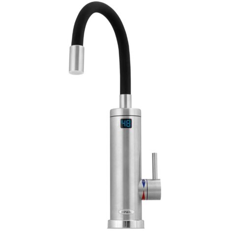 Novaservis Mitigeur d'évier sur pied avec chauffe-eau électrique, acier inoxydable (OB500) (1/5)