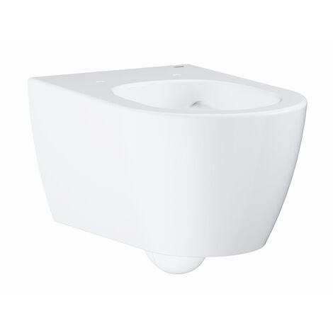 Grohe – Cuvette pour WC suspendu sans bride – Porcelaine vitrifiée blanche alpin – Technologie PureGuard pour nettoyage facile – Sortie horizontale - 3957100H (1/10)