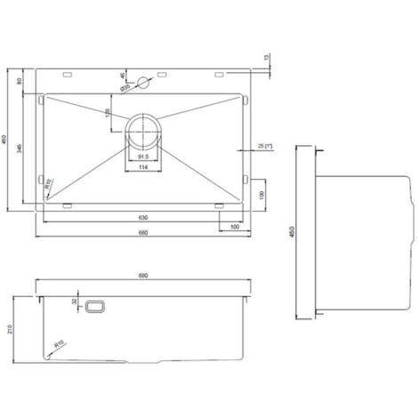 Evier encastrable inox - Idées de travaux