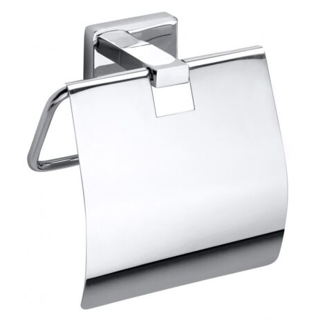 Dérouleur papier toilettes mural en zinc NIKI 12,6 x9 x4 cm (1/2)