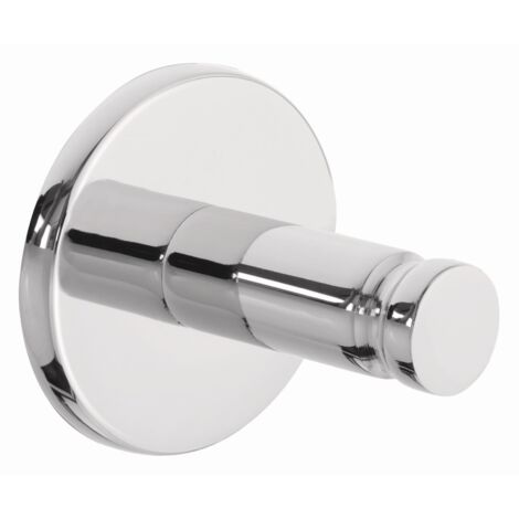 Crochet de sale de bain, sans vis PowerButton, chrome (59321-00000-01) (1/5)