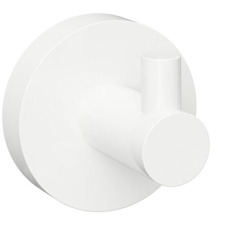 Sapho X-Round - Patère, blanc XR205W (1/2)
