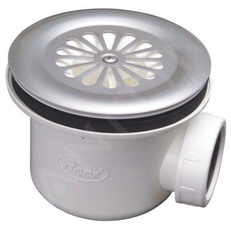 Ravak Garnitures de vidage - Siphon pour receveur de douche Basic 90, 90 mm X01308 (1/2)