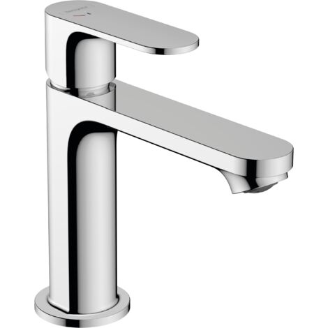 Hansgrohe – Mitigeur de lavabo monocommande CoolStart en laiton chromé – Hauteur 198mm, bec 133mm, débit 5l/min, aérateur AirPower