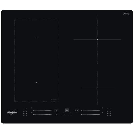 Whirlpool WL S7960 NE Noir Intégré (placement) 60 cm Plaque avec zone à induction 4 ...