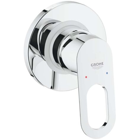 Grohe – Mitigeur de douche encastré avec corps – Finition chrome – Cartouche céramique 46mm – Limiteur de débit ajustable – 29042000