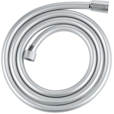 Grohe – Flexible de douche 1,75m chromé – Système anti-pliures – TwistStop pour confort optimal – Résiste à 70°C et 5 bars