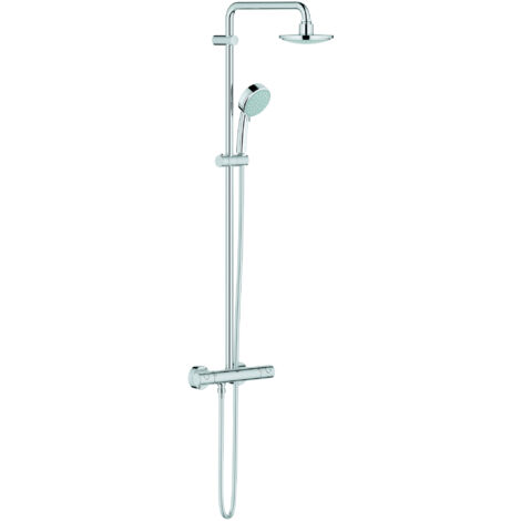 Grohe – Système de douche thermostatique avec mitigeur Aquadimmer – Douche de tête 160 mm – Flexible 1,75 m – 27922000
