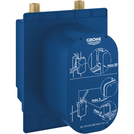 Grohe Corps d’encastrement - Set de pré-montage pour mitigeur électronique de lavabo 36339001 (1/4)