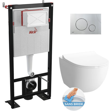 Cuvette de WC suspendue SENTO sans bride VITRA