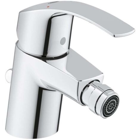 Grohe – Mitigeur monocommande pour bidet 32929002 – Finition chrome – Hauteur 126 mm – Cartouche céramique avec technologie SilkMove