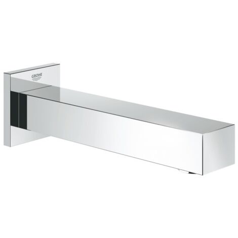 Bec déverseur de baignoire chrome – Montage mural – Finition chromée GROHE StarLight – Saillie 170 mm – 13303000 (1/6)
