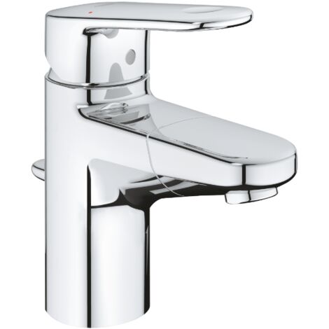 Grohe – Mitigeur monocommandé pour lavabo S-Size – Finition chrome – Hauteur 159 mm – Montage monotrou – Débit max 13 l/min – Technologie SilkMove (1/6)