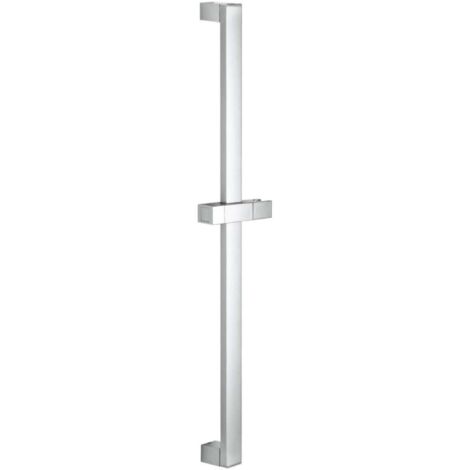 Grohe – Barre de douche 60 cm en laiton finition chrome – Supports muraux inclus – Pour douche moderne – 27892000
