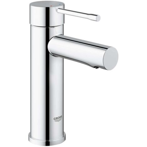Grohe – Mitigeur monocommande lavabo taille S – Finition chrome éclatant – Cartouche céramique 28 mm – Système QuickFix Plus – 34294001 (1/10)