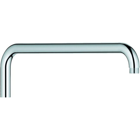 Bras de douche 340mm 390mm – Laiton chromé GROHE StarLight® – Raccord filetage 1/2' – 14014000