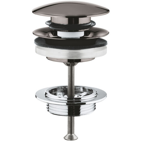 Grohe Garnitures de vidage - Bonde de vidage, Hard Graphite 65807A00