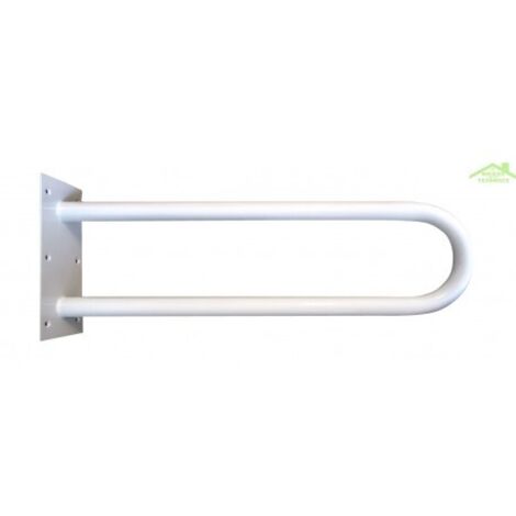 BEMETA Help Barre de maintien en forme de U en Comaxite 81.3x25cm, Blanc (301102064) (1/3)