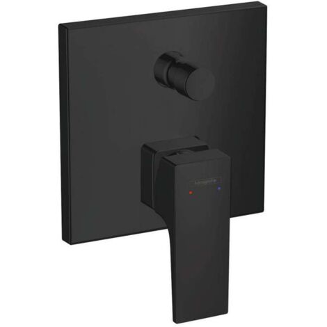 hansgrohe Metropol set de finition 32545670 mitigeur bain à encastrer, noir mat