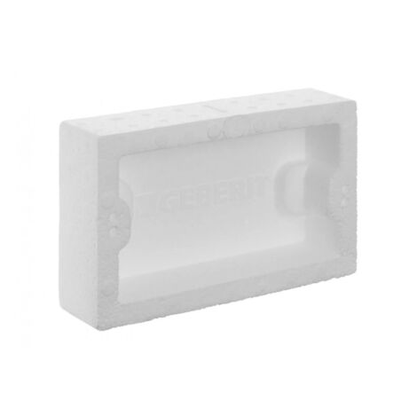 Boîtier de réservation pour réservoir à encastrer Delta – Bâti support WC – Dimensions 214 x 132 mm – Compatible Geberit Duofix