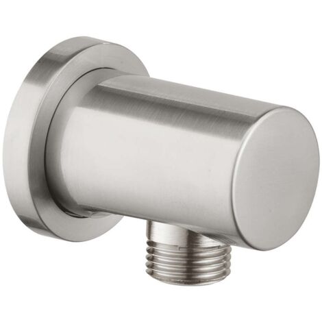Coude de raccordement pour douche filetage femelle DN15 – Surface GROHE StarLight chromée – Clapet anti-retour – 27057DC0