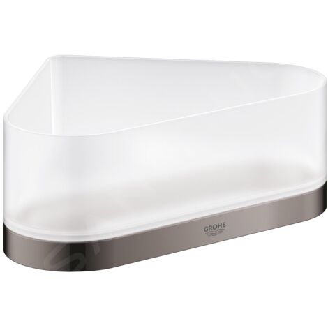 Grohe Selection Porte-savon d'angle avec support, Hard graphite (41038A00) (1/4)