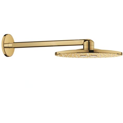 Grohe Rainshower Smartactive 310 Set douche de tête 2 jets et bras 430mm, Cool Sunrise (26475GL0)