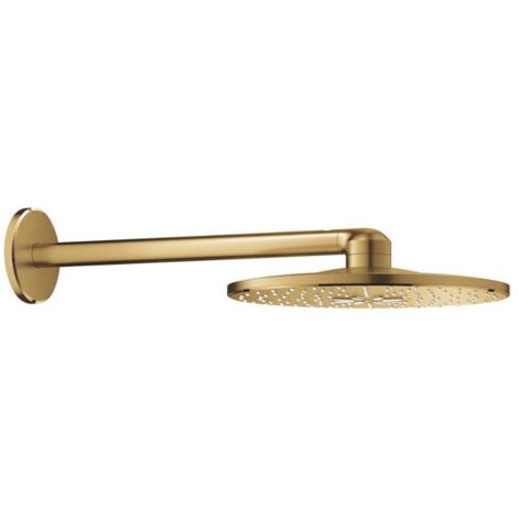 Grohe – Douche de tête 310 mm – Bras horizontal 430 mm – 2 jets alternés Cool Sunrise – Finition chromée – Technologie DreamSpray