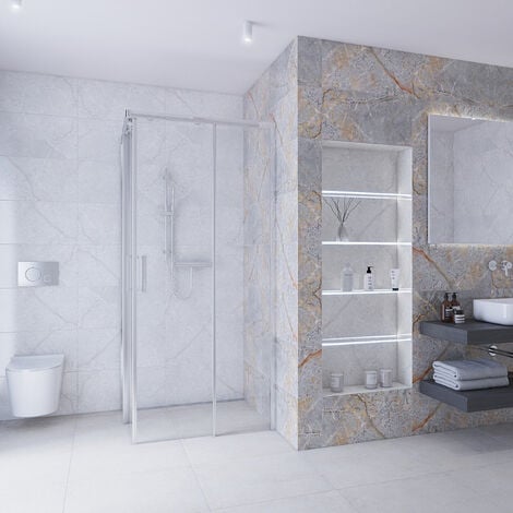 Grohe Pack WC Rapid SL autoportant + WC sans bride SAT Brevis + Abattant ultra-fin softclose Plaque blanche (ProjectBrevis-3)