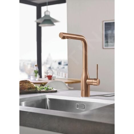Grohe Essence Mitigeur monocommande Evier Warm Sunset brossé (30270DL0)