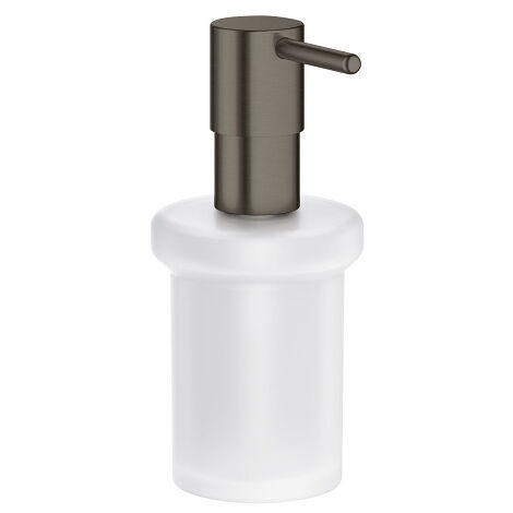 Grohe Essentials - Distributeur de savon liquide, graphite foncé brossé 40394AL1