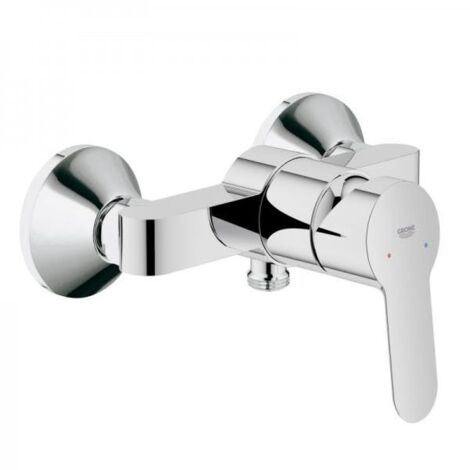 Mitigeur de douche monocommande finition chromée GROHE StarLight® – Installation murale – Débit 16,8 l/min – 23333000 (1/7)
