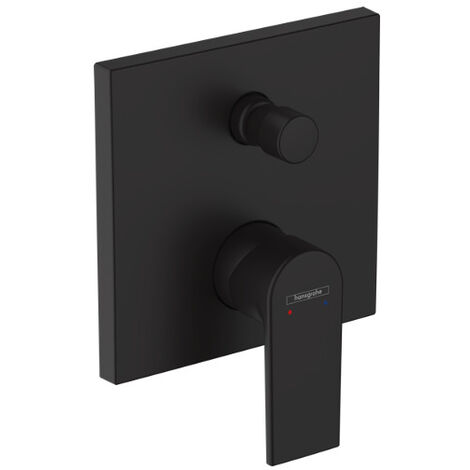 Hansgrohe Vernis Shape Rainfinity Set de douche tout en 1 avec Douche de tête 230 XXL + Douchette à main 3 jets, Noir mat