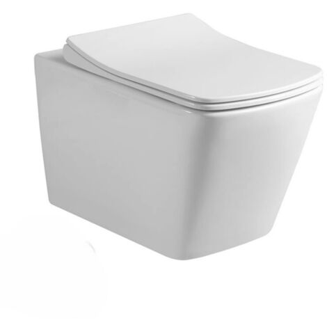 Grohe Pack WC Bâti-support + WC sans bride Infinitio Design + Abattant softclose + Plaque chrome