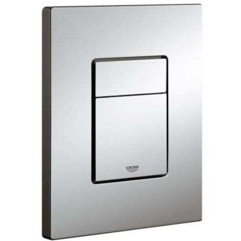 Grohe Pack WC Bâti-support + WC sans bride Infinitio Design + Abattant softclose + Plaque chrome