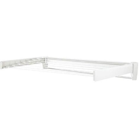Leifheit Telegant 81 Protect Plus séchoir mural, 103 x 53 cm, Blanc (83100)