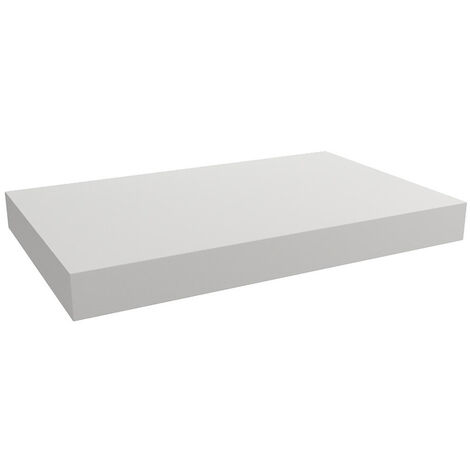Vasque à poser 80x50 cm DO8050B – Blanc brillant – Surface stratifiée lisse – Épaisseur 1,8 cm pour finition moderne