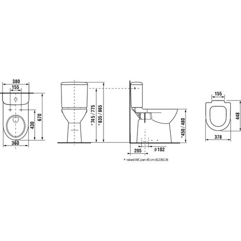 Jika Groupe Roca Cuvette Poser Pmr Mm X Mm X Mm Avec