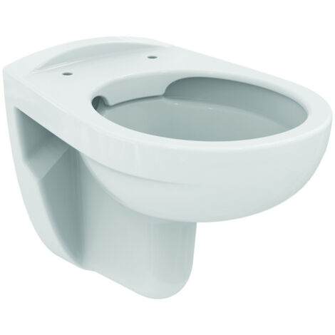 Porcher – WC suspendu Rimless 355x520x370 – P006701 – Porcelaine – 4,5L – Entrée arrière – Normes DIN EN 997 CL1-6 a/5 a et DIN EN 33 (1/8)