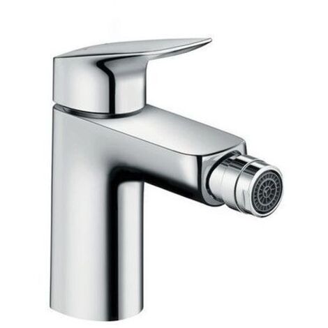 Logis 100 Mitigeur bidet, avec tirette et vidage synthétique, chromé (71200000) (1/4)