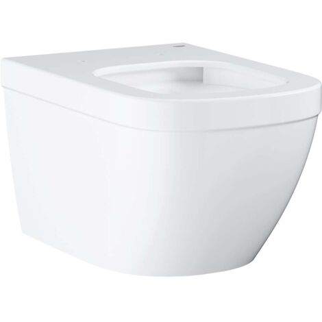 Euro Ceramic Cuvette WC suspendu, Blanc alpin (39328000)